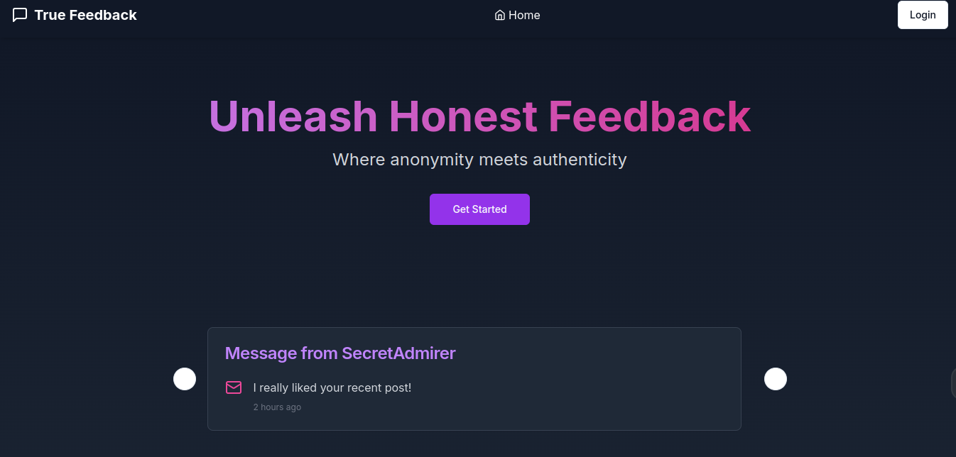 True Feedback